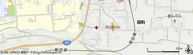 長野県上伊那郡飯島町親町675周辺の地図