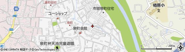 東京都八王子市泉町1429周辺の地図