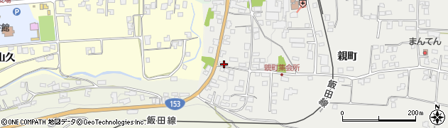 長野県上伊那郡飯島町親町681周辺の地図