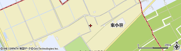 千葉県匝瑳市東小笹3962周辺の地図