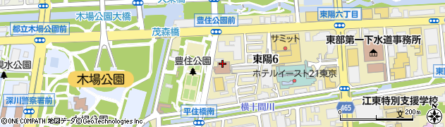 江東区シルバー人材センター（公益社団法人）周辺の地図