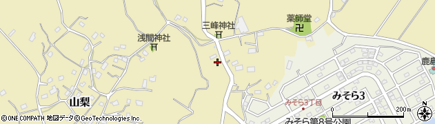 千葉県四街道市山梨679周辺の地図