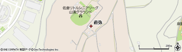 千葉県佐倉市直弥922周辺の地図