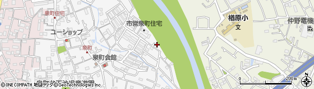 東京都八王子市泉町1392周辺の地図