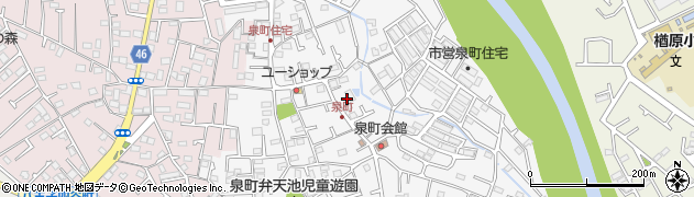 東京都八王子市泉町1354周辺の地図
