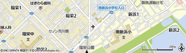 千葉県市川市行徳駅前4丁目28周辺の地図