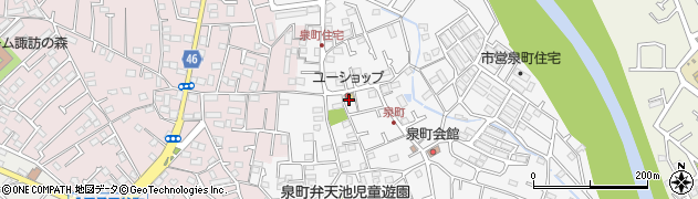 東京都八王子市泉町1265周辺の地図