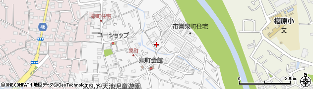 東京都八王子市泉町1422周辺の地図