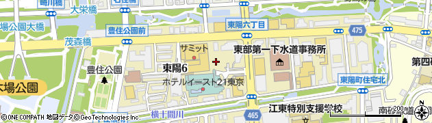 東京イースト21クリニック周辺の地図