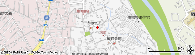 東京都八王子市泉町1263周辺の地図