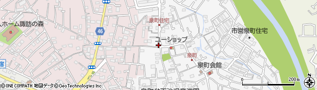 東京都八王子市泉町1230周辺の地図