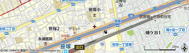 東京都渋谷区笹塚2丁目7-8周辺の地図