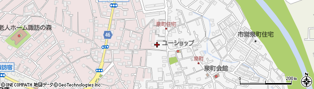東京都八王子市泉町1232周辺の地図