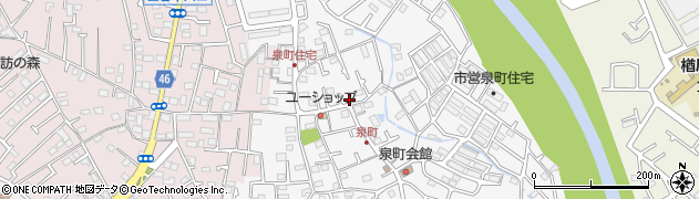 東京都八王子市泉町1260周辺の地図