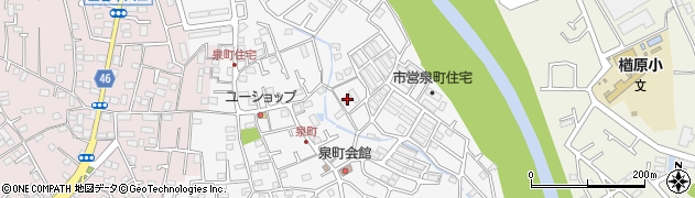 東京都八王子市泉町1361周辺の地図