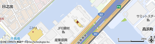 関東日産ディーゼル株式会社　城東支店部品課周辺の地図