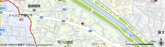 松屋 甲府荒川店周辺の地図