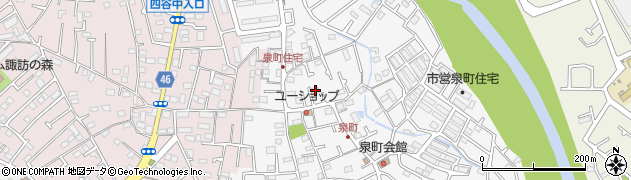 東京都八王子市泉町1223周辺の地図