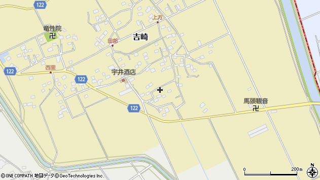 〒289-2122 千葉県匝瑳市吉崎の地図