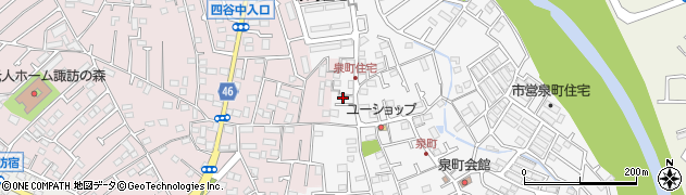 東京都八王子市泉町1228周辺の地図