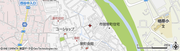 東京都八王子市泉町1363周辺の地図