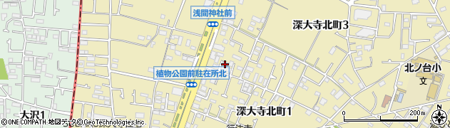 ジャノメ取扱店　ミシン修理総合管理センター周辺の地図