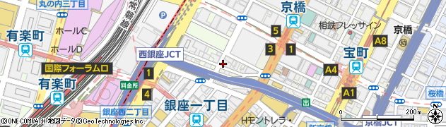 ジョイサウンド JOYSOUND 京橋店周辺の地図
