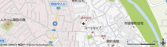 東京都八王子市泉町1235周辺の地図