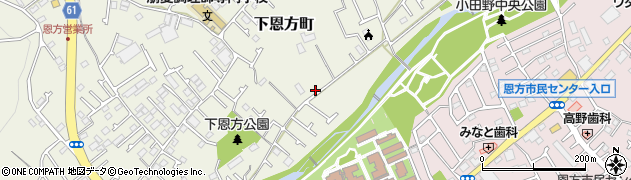 東京都八王子市下恩方町979周辺の地図