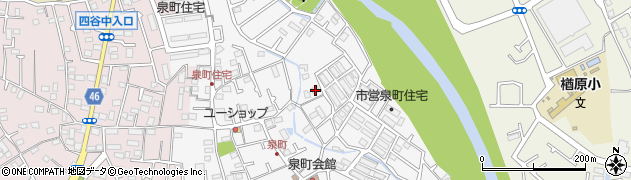 東京都八王子市泉町1367周辺の地図