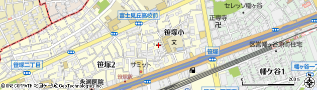 光隆寺周辺の地図