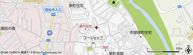 東京都八王子市泉町1250周辺の地図