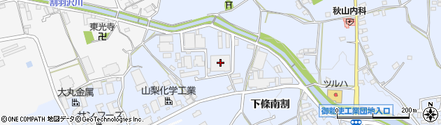 日産カーリファイン山梨株式会社周辺の地図