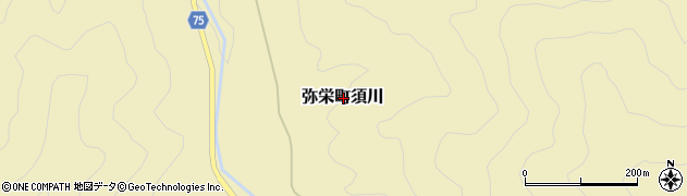 京都府京丹後市弥栄町須川周辺の地図