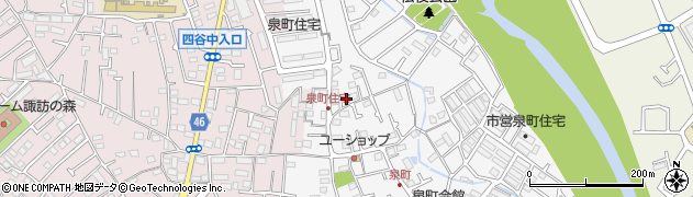 東京都八王子市泉町1245周辺の地図