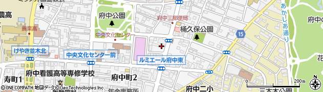 東京都府中市府中町2丁目23-9周辺の地図