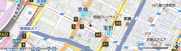 山形銀行東京支店周辺の地図