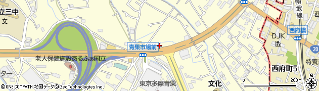 東京都国立市谷保471周辺の地図