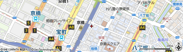 アセットガーディアン株式会社　京橋支店周辺の地図