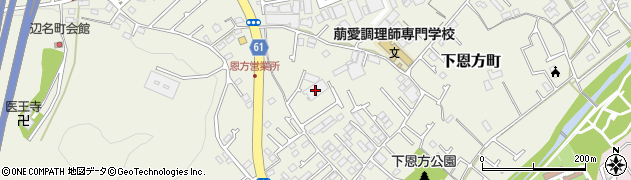 東京都八王子市下恩方町1087周辺の地図