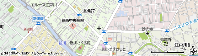 朝日信用金庫三角支店周辺の地図