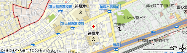 東京都渋谷区笹塚2丁目46周辺の地図