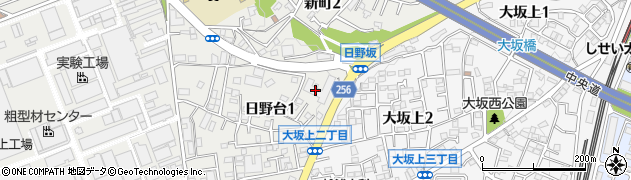 テルウェル東日本セクリーン東京株式会社　日野台ハイツ管理事務所周辺の地図