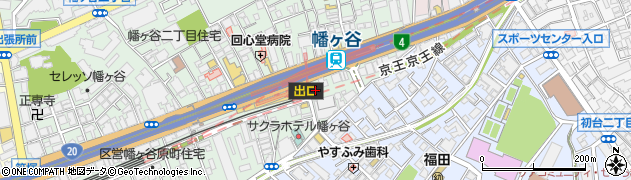 ワッツ・幡ヶ谷駅店周辺の地図