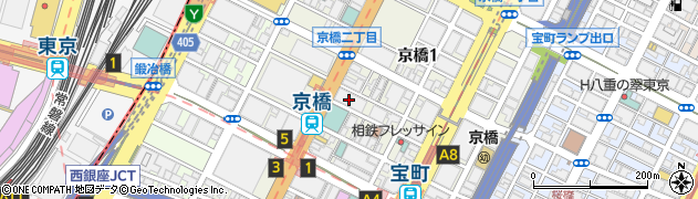 広島銀行東京支店 ＡＴＭ周辺の地図