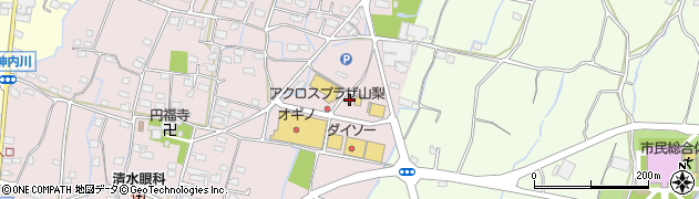 株式会社オスカー　オギノ山梨店周辺の地図