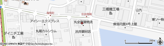 丸全京葉物流株式会社周辺の地図