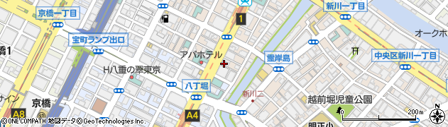 さわやか信用金庫日本橋支店周辺の地図