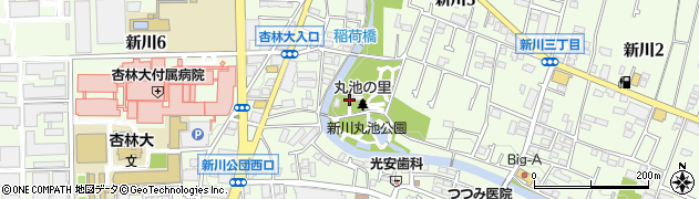 勝渕神社周辺の地図