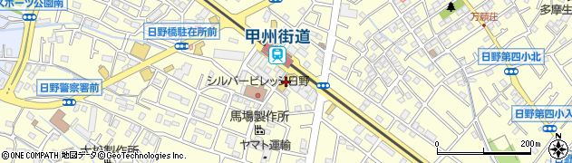 株式会社トップ　甲州街道駅前店周辺の地図